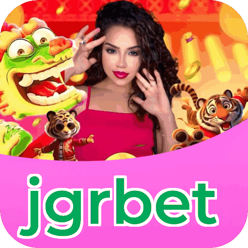 Interface do aplicativo jgrbet mostrando jogos disponíveis no iOS e Android